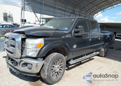 2014 Ford F-250 Xlt из США, поврежденный, VIN 1FT7W2BTXEEB50496